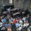 An appreciative audience at the Tron Kirk Jazz Club, Edinburgh