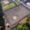 All weather pitch from the air on 1st October