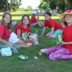 Year 5 red group lunch al fresco