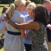 Mrs Harding congratulates Lydia