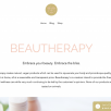 Beautherapy's brand was anchored by a cool nude and gold logo
