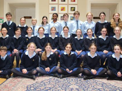 2023 Scholars (one is sadly missing due to illness)
